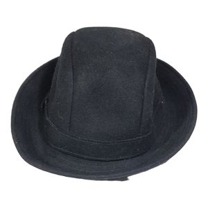 Ann Taylor Womens Black Wool Bucket  Hat Medium